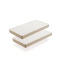 PACK DE DOS COLCHONES JUVENILES BEIGE