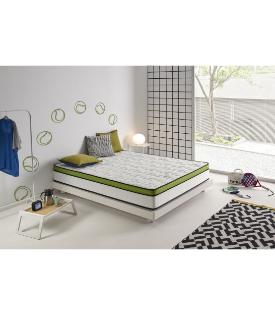 Moonia - matelas grand spring nature, 30cm-160 x 200 cm MOONIA GSN-160X200  Pas Cher 